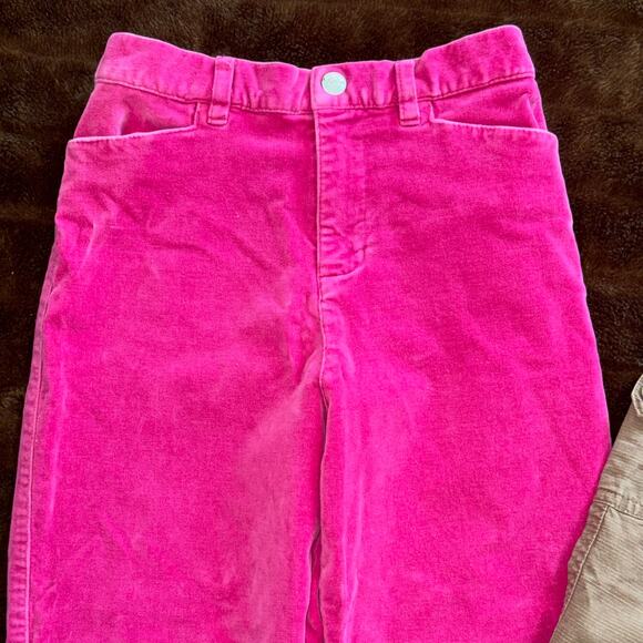 Girl's 6/6X Pants~Talbots Kids Pink Velvet~Woolrich Rugged Utility~Zana Di Jeans - Picture 6 of 12